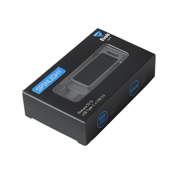 Флешка 32 ГБ USB Type-C и USB 3.0 с подсветкой лого «Спинлайт»