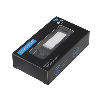 Флешка 32 ГБ USB Type-C и USB 3.0 с подсветкой лого «Спинлайт»