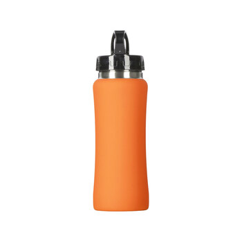 Бутылка для воды "Bottle C1", сталь, soft touch, 600 мл, оранжевый