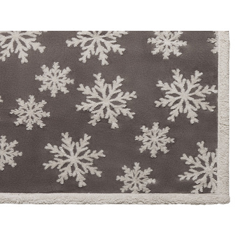 Плед Snowflake новогодний