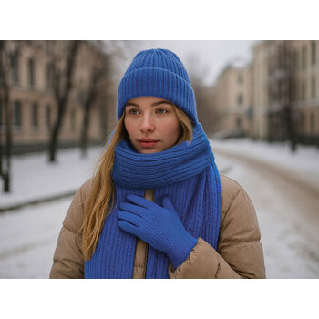 Подарочный набор  «Nordend», синий классический