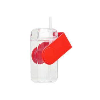 Бутылка для воды JUICY DRINK BOX, красный (Р)