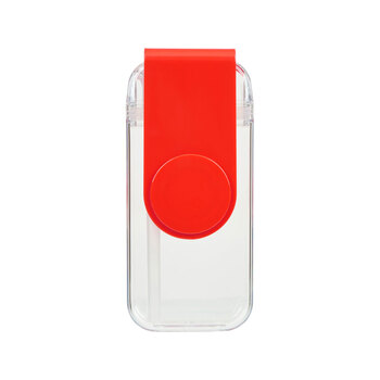 Бутылка для воды JUICY DRINK BOX, красный (Р)
