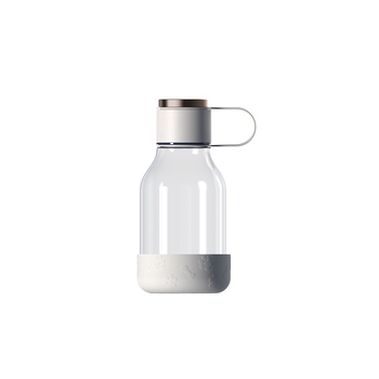 Бутылка для воды 2-в-1 «Dog Bowl Bottle» со съемной миской для питомцев, 1500 мл, белый