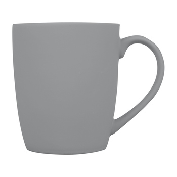 Кружка с покрытием soft-touch “Tulip Gum”, средне-серый NEW Cool gray 7C