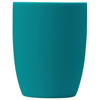 Кружка с покрытием soft-touch “Tulip Gum”, бирюзовый 320C