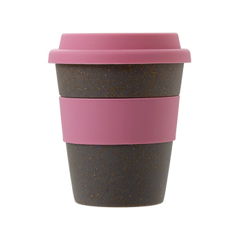 Стакан с силиконовой крышкой "Cafe", dust pink