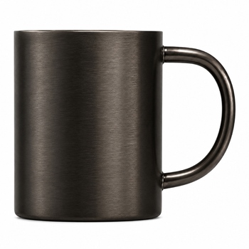Стальная кружка с двойными стенками "Altai", gun metal
