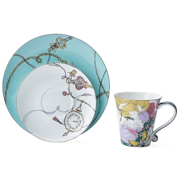Набор чашка и блюдце Valerie Concept TEA SET ALICE