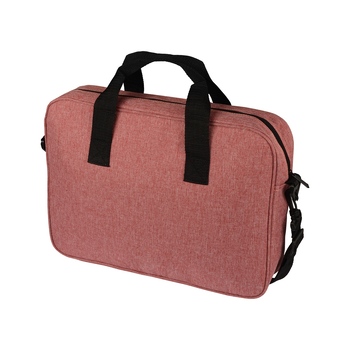 Сумка для ноутбука Wing с вертикальным наружным карманом, красный