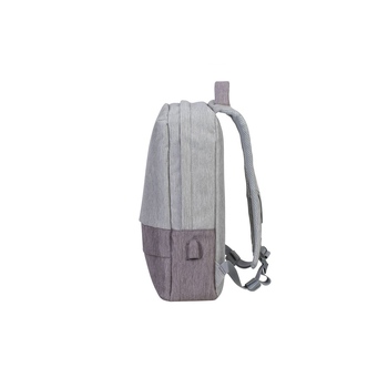 RIVACASE 7562 grey/mocha рюкзак для ноутбука 15.6", серый/кофейный