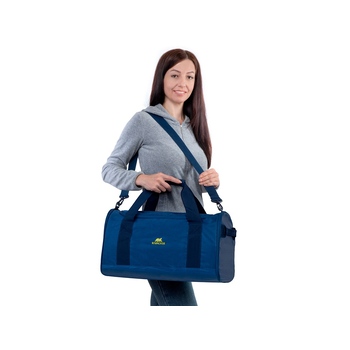 RIVACASE 5541 blue Лёгкая складная дорожная сумка, 30л /12