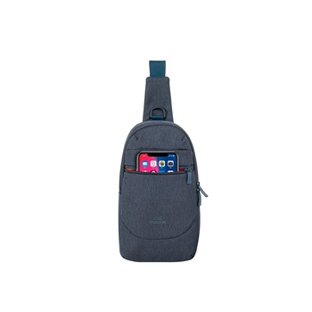 RIVACASE 7711 dark grey сумка слинг для мобильных устройств /12