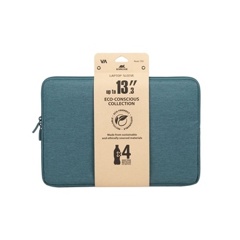 RIVACASE 7703 aquamarine ECO чехол для ноутбука 13.3-14" / 12