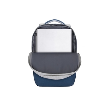 RIVACASE 7567 grey/dark blue рюкзак для ноутбука 17.3" / 6