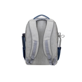 RIVACASE 7567 grey/dark blue рюкзак для ноутбука 17.3" / 6