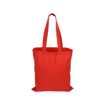 Сумка для шопинга Carryme 140 хлопковая, 140 г/м2, красный