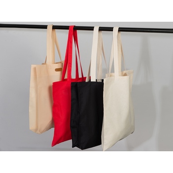 Сумка для шопинга Carryme 140 хлопковая, 140 г/м2, красный