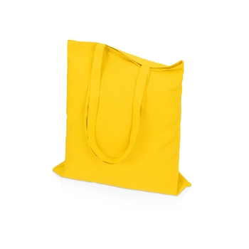 Сумка для шопинга Carryme 140 хлопковая, 140 г/м2, желтый