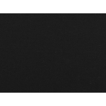 Сумка для шопинга Steady из хлопка с парусиновыми ручками, 260 г/м2, черный