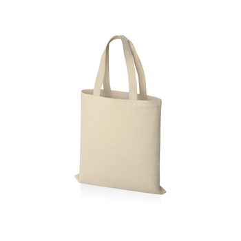 Сумка для шопинга Steady из хлопка с парусиновыми ручками, 260 г/м2, натуральный