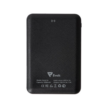 Беспроводной внешний аккумулятор «Grind Air» v. 2, 5000 mAh