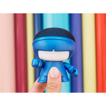 Портативная колонка Bluetooth XOOPAR mini Xboy Metallic, синий