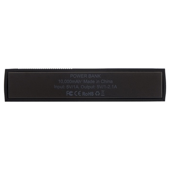 Портативное зарядное устройство Edge Black, 10000 mAh
