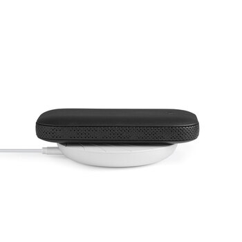 Внешний аккумулятор с беспроводной колонкой Powersound, черный