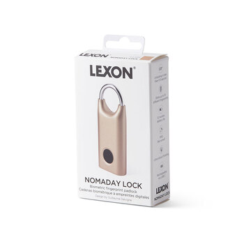 Замок с сенсором Noma Lock, темно-серый