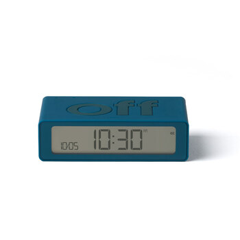 Часы настольные Flip Mini, темно-бирюзовый