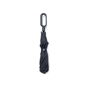 Зонт складной Mini Hook, черный