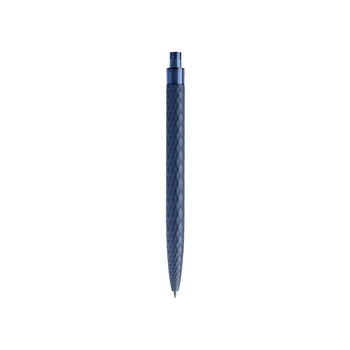 Ручка шариковая QS 01 PRT "софт-тач", синий