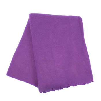 Плед PLAIN, 100х140 см, флис 150 гр/м2, 100% полиэстер