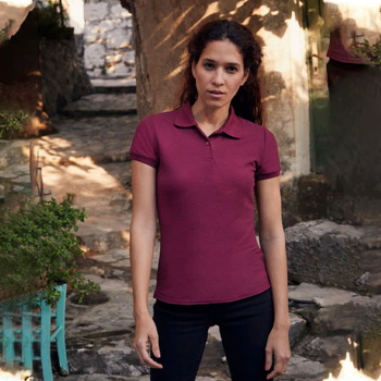 Поло женское "Lady-Fit 65/35 Polo", белый_S, 65% полиэстер, 35% хлопок, 170 г/м2