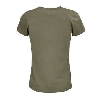 Футболка женская "CRUSADER WOMEN", хаки, XXL, 100% органический хлопок, 150 г/м2