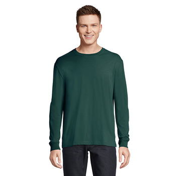 Футболка мужская PIONEER Long Sleeve,зеленый, L, 100% хлопок,175 г/м2
