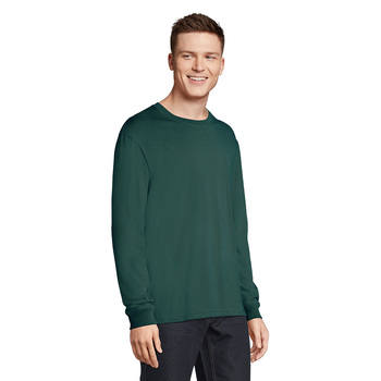 Футболка мужская PIONEER Long Sleeve,зеленый, L, 100% хлопок,175 г/м2