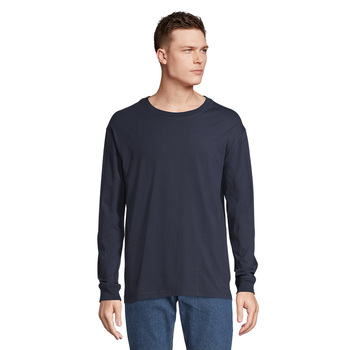 Футболка мужская PIONEER Long Sleeve,темно-синий,XL, 100% хлопок,175 г/м2