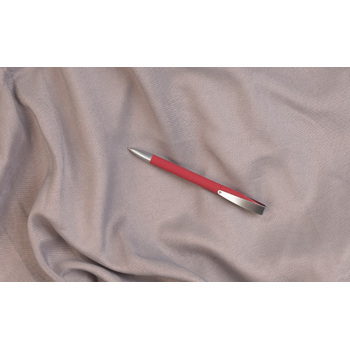 Ручка шариковая COBRA SOFTGRIP MM, красный#