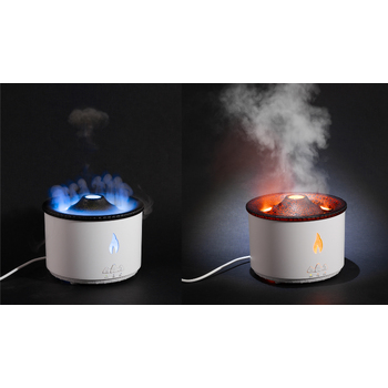 Увлажнитель воздуха "Smart Volcano"с пультом ДУ,  функцией ароматерапии и интерьерной подсветкой