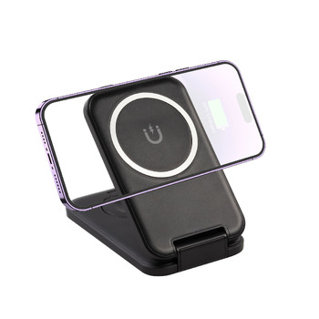 Складная беспроводная (15W) зарядная станция "Slap" с MagSafe