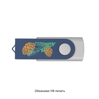 Флеш-карта "Vostok", объем памяти 16GB, покрытие soft touch#