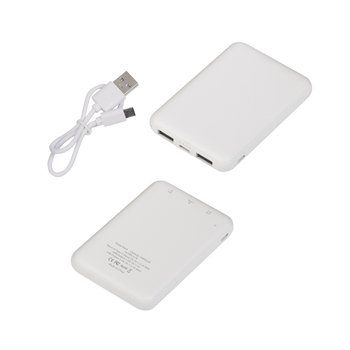 Зарядное устройство "Compact", 5000 mAh, белый