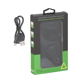 Беспроводное зарядное устройство "Fast SOFTTOUCH", 6000 mAh