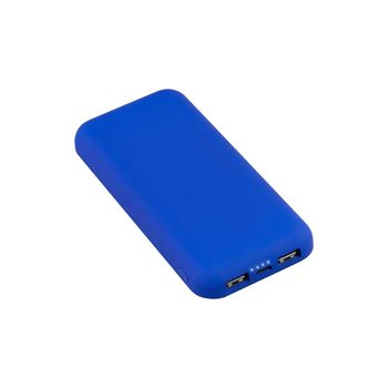 Беспроводное зарядное устройство "Sticky SOFTTOUCH", 10000 mAh с подсветкой логотипа и присосками