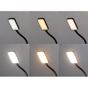 Лампа "Smart Flex" с беспроводным 3в1 (15W) ЗУ с MagSafe, часами, карандашницей и подсветкой логотипа