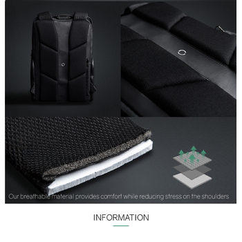 Рюкзак KORIN FlexPack Pro 47х34х18 см, черный