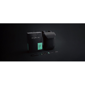 Рюкзак KORIN ClickPack X 45х32х15,5 см, с клапаном, черный