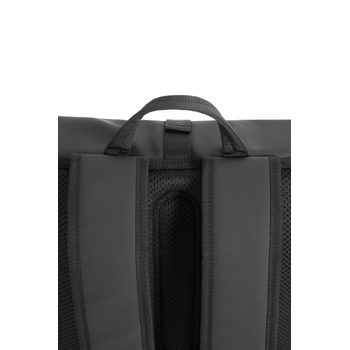 Антикражный водонепроницаемый рюкзак Urban Flap-Top, черный